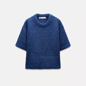 NWT zara cropped sweatshirt